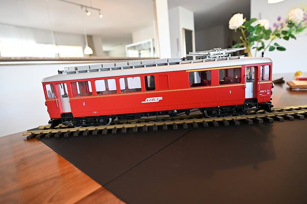 LGB Modelleisenbahnen: RhB-Triebwagen ABe 4/4 34 – Gebraucht aus Gebenstorf von Baghera2 4