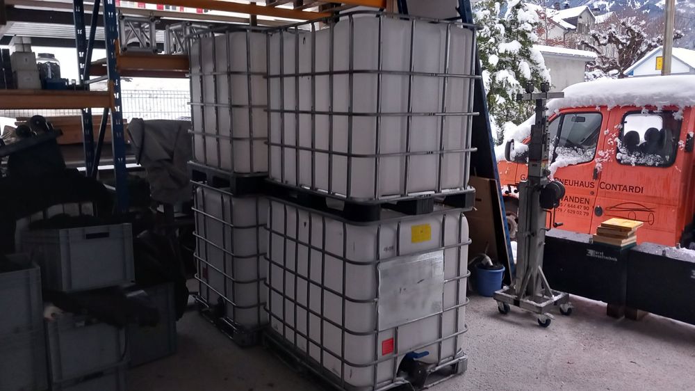 4er Set 1000 Liter IBC Tank Kaufen auf Ricardo