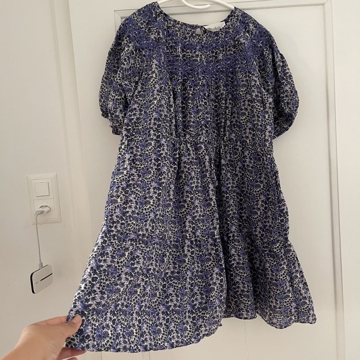 Ba&Sh Vestiti: Ba&sh Lila geblümtes kleid , gr.  2  – Nuovo (secondo la descrizione) da Bern venduto da dek_7bjd 7