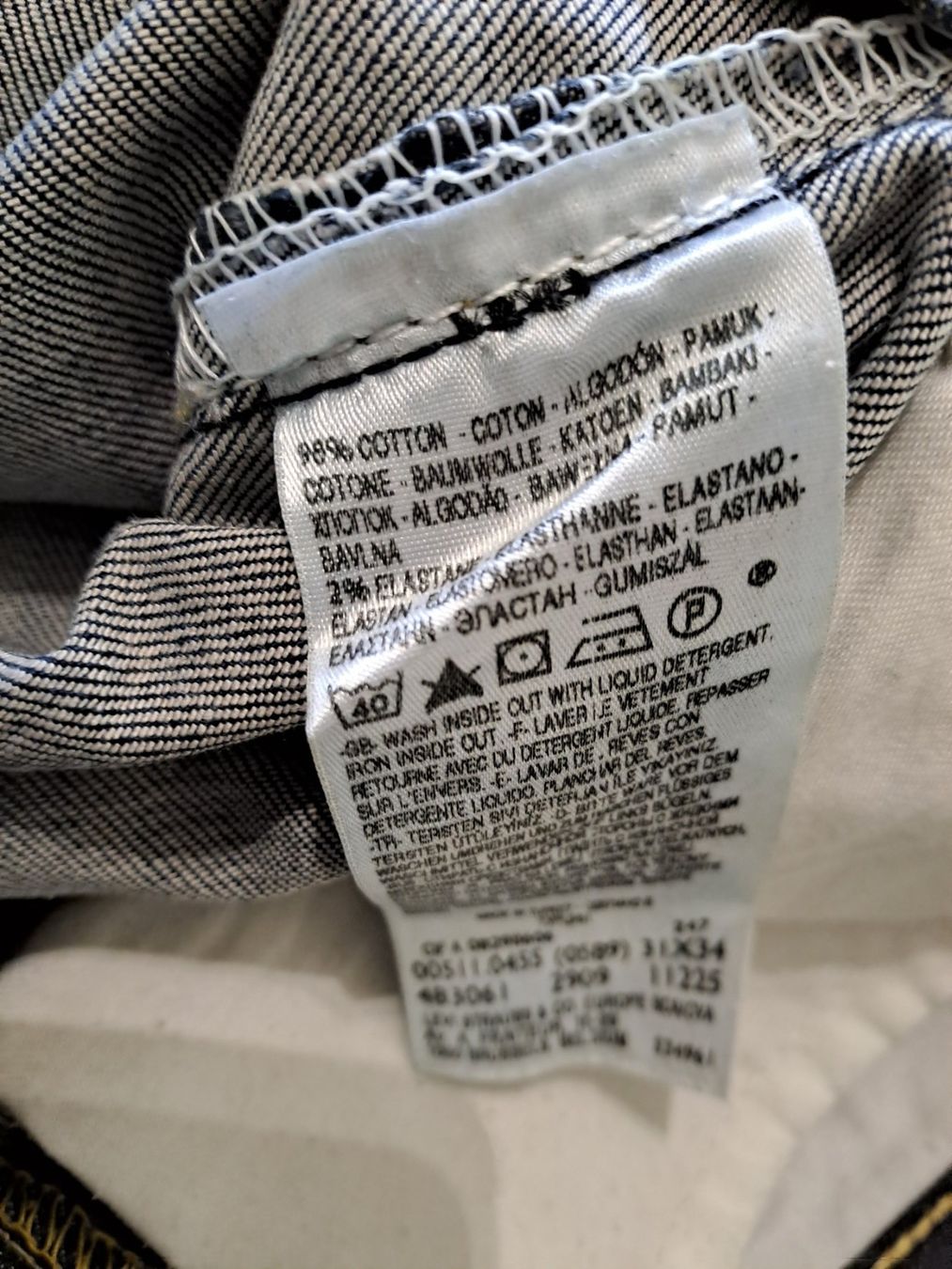 Levi's Jeans: Levis 511 Slim W31 L28 – Usato da Meyrin venduto da dijin 9