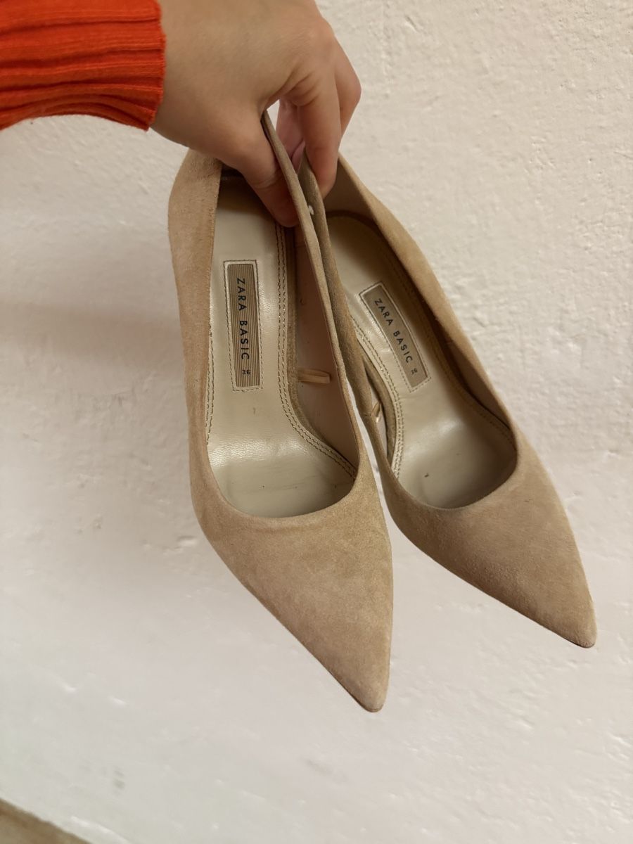 Scarpe da donna: Zara Basic Heels - Suede Leather - size 36 – Usato da Adliswil venduto da dai_yr5z 2