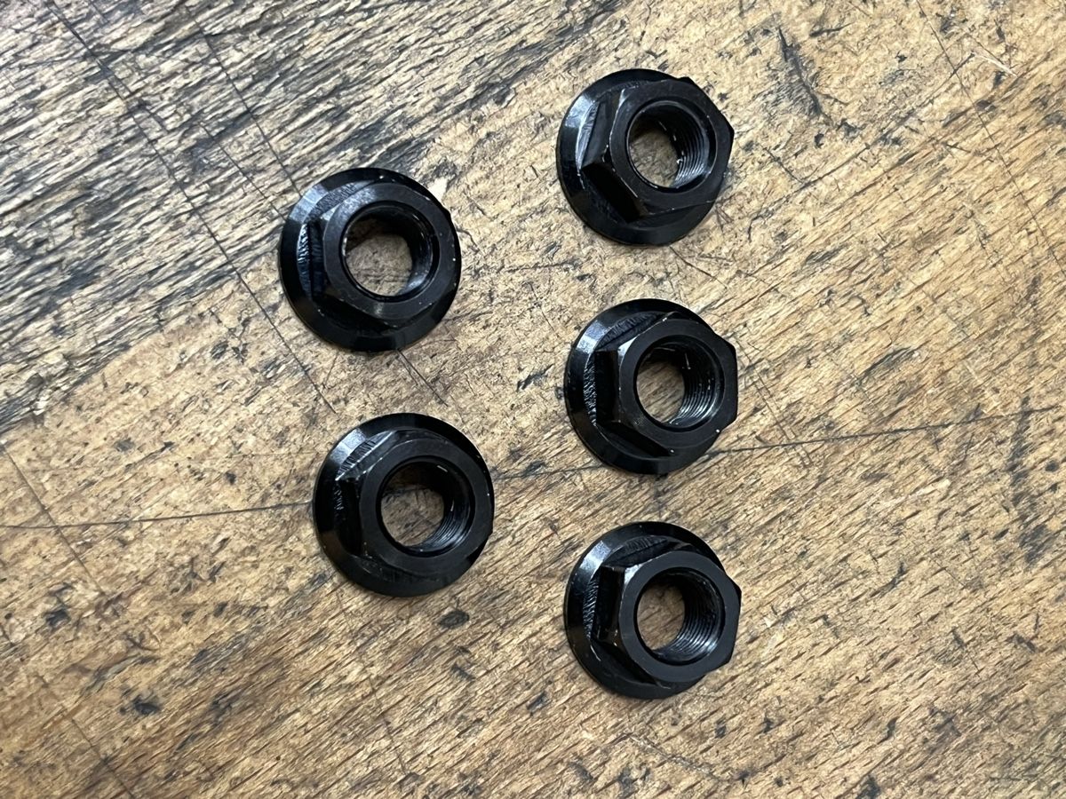 Ducati Tutti i ricambio per moto: 5x Aluminium Muttern M10x1mm, 7075 T6 – Usato da Sirnach venduto da Desmo8 1