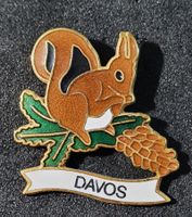 BB860 - Pin Eichhörnchen DAVOS Graubünden