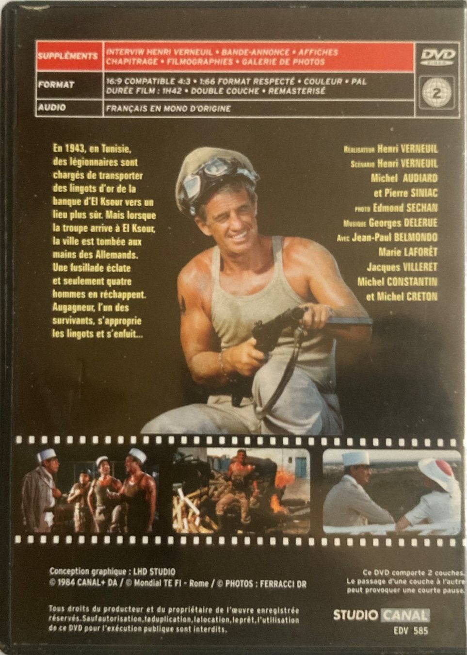 Tutti i DVDs: BELMONDO - LES MORFALOUS – Usato da Poliez-Pittet venduto da Newtown-Records 1