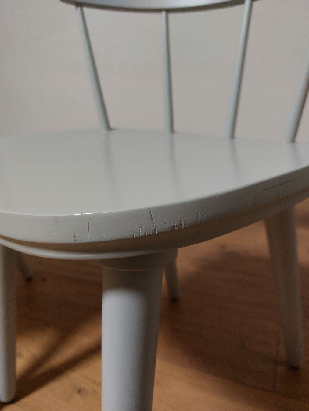 Ikea Stühle: 2 Stühle hellgrau Holz im Set Ikea – Gebraucht aus Wetzikon ZH von LTFKL5 5
