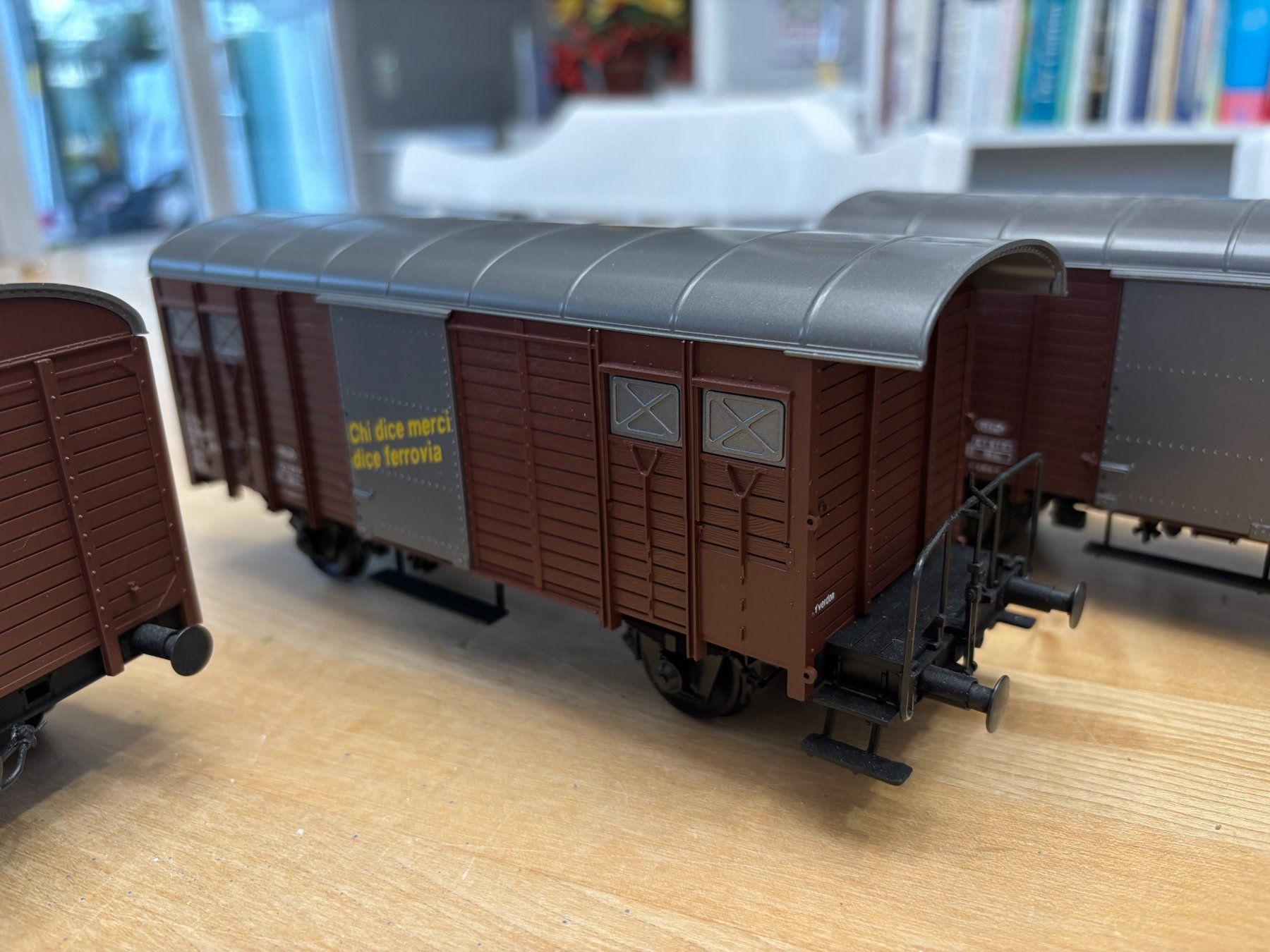 Modellini di ferrovie: Modellbahn Spur 0, Allmo Güterwagen im 3er Pack – Nuovo (secondo la descrizione) da Gränichen venduto da bea_nkz7 6