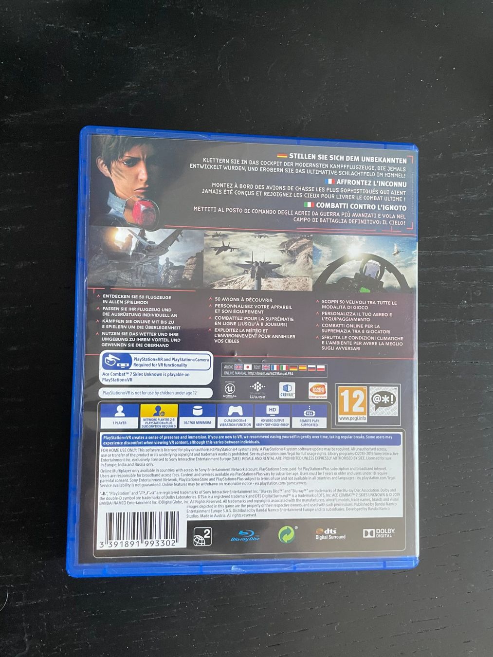 Jeux: Ace Combat 7: Skies Unknown PS4 – D'occasion à Zuchwil par MisterMC 1