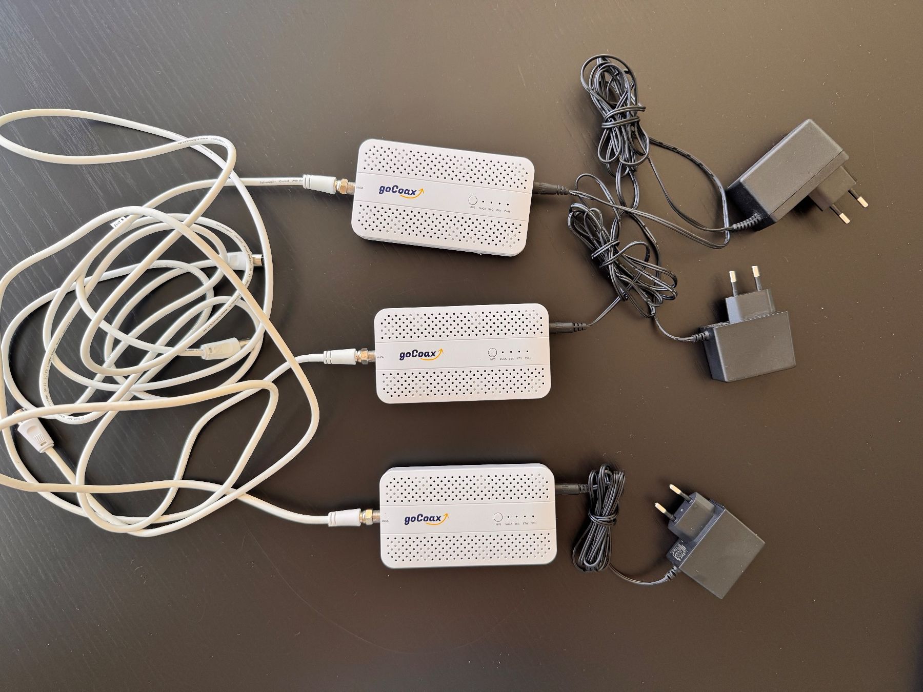 Unità & Adattatore: 3x goCoax MA2500D MoCA 2.5 Ethernet Adapter – Nuovo (secondo la descrizione) da Küsnacht ZH venduto da Niek_zurich