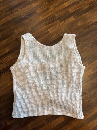 Sommerliches Top, Weiss, Gr. S, neuwertig, super Zustand