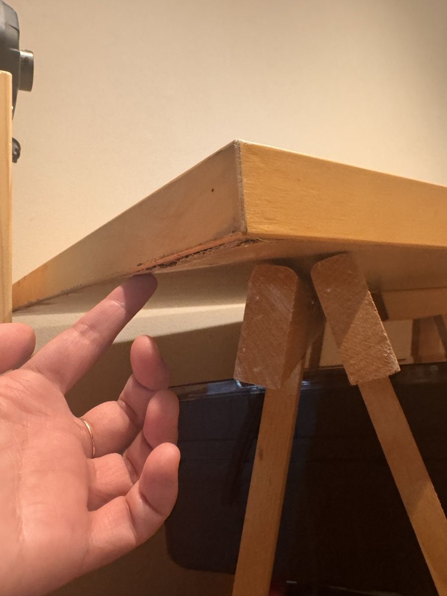 Tavoli: IKEA Tabletop with Two Table Stands – Usato da Zürich venduto da pon_pv8m 2