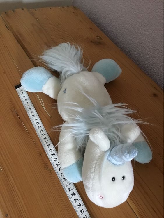 Nici 44730 Einhorn Geschenktasche Mit Plüsch – Peluche Licorne Sac Cadeau – Jouet Tendre Dès 3 Ans