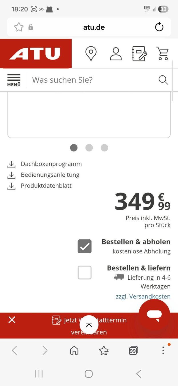 Box da tetto: Norauto A.T.U Bermuda 300 Dachbox NEU – Nuovo (secondo la descrizione) da Bremgarten b. Bern venduto da Marge7979 6