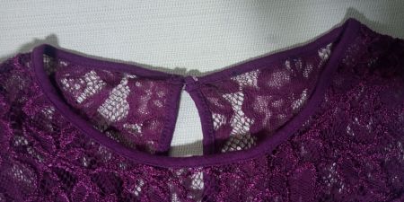 Boho Top kurze Tunika Shirt mit Spitzen one size zu Nile