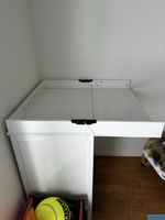 White Changing Table with Drawers good condition