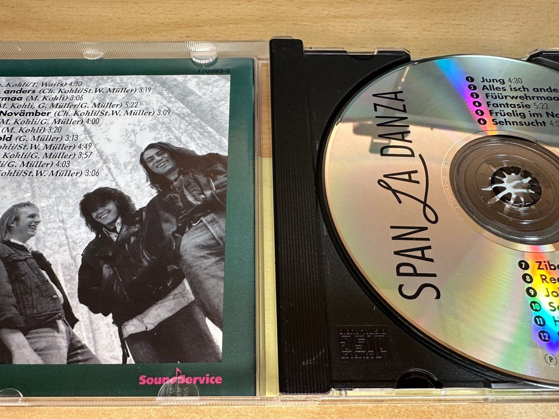 CD: Y3 Span – La Danza – Usato da Rikon im Tösstal venduto da Alpenmutz 2