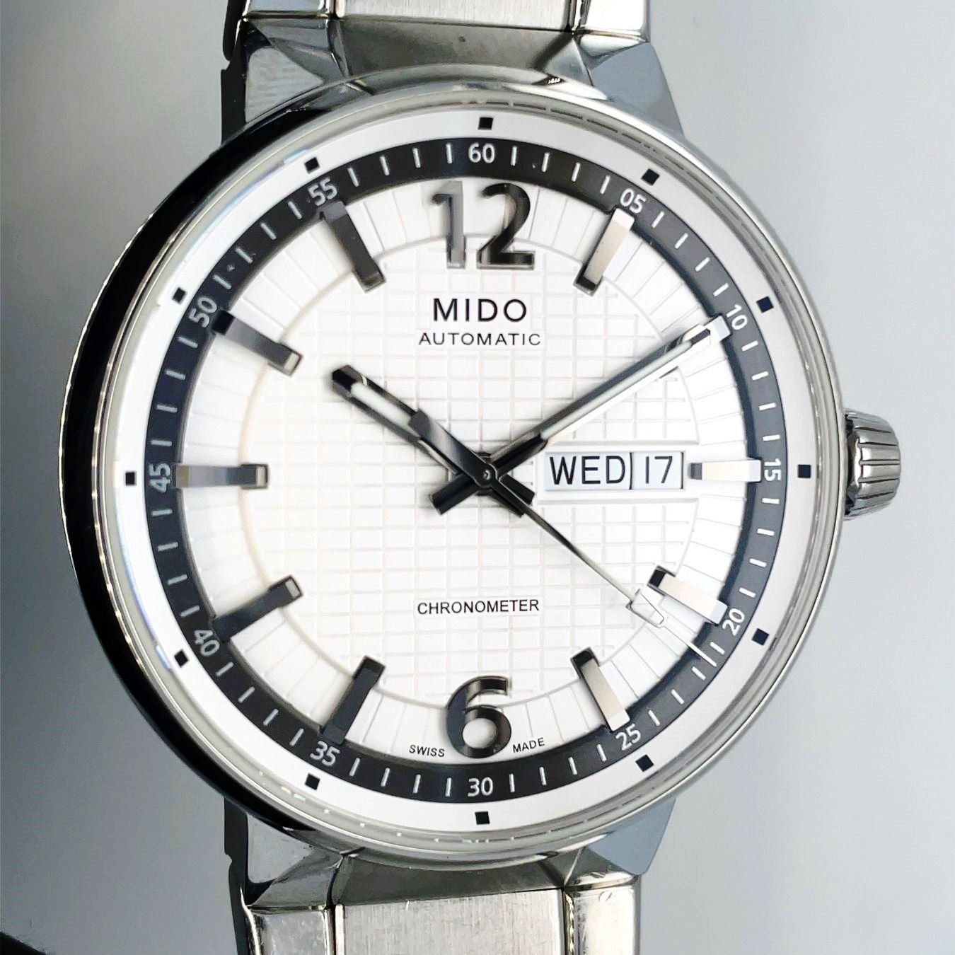 Mido Orologi: MIDO GREAT WALL CHRONOMETER COSC DAY DATE SELTEN TOP PREIS!! – Nuovo e nell'imballaggio originale da Aurigeno venduto da SCS