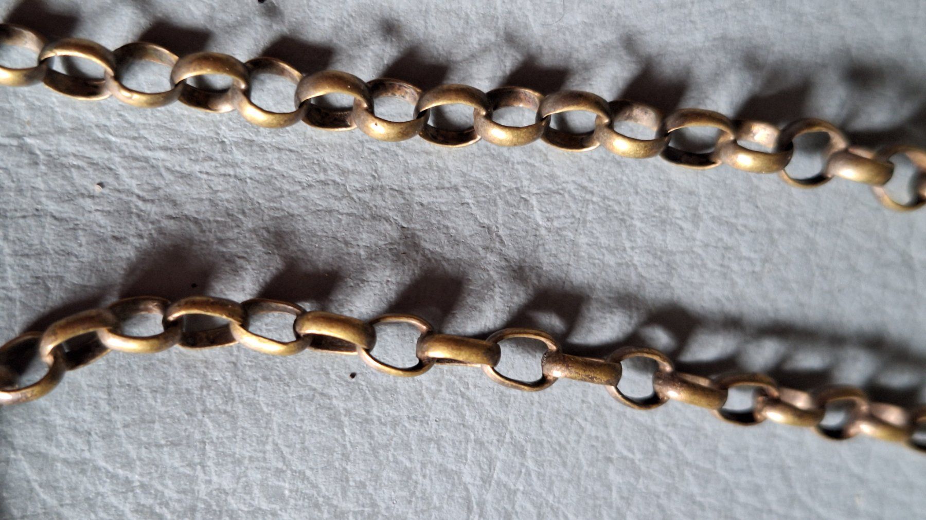 Ketten: Vintage Kette Doppelt ,  lang Messing – Gebraucht aus Arlesheim von shopradl 2