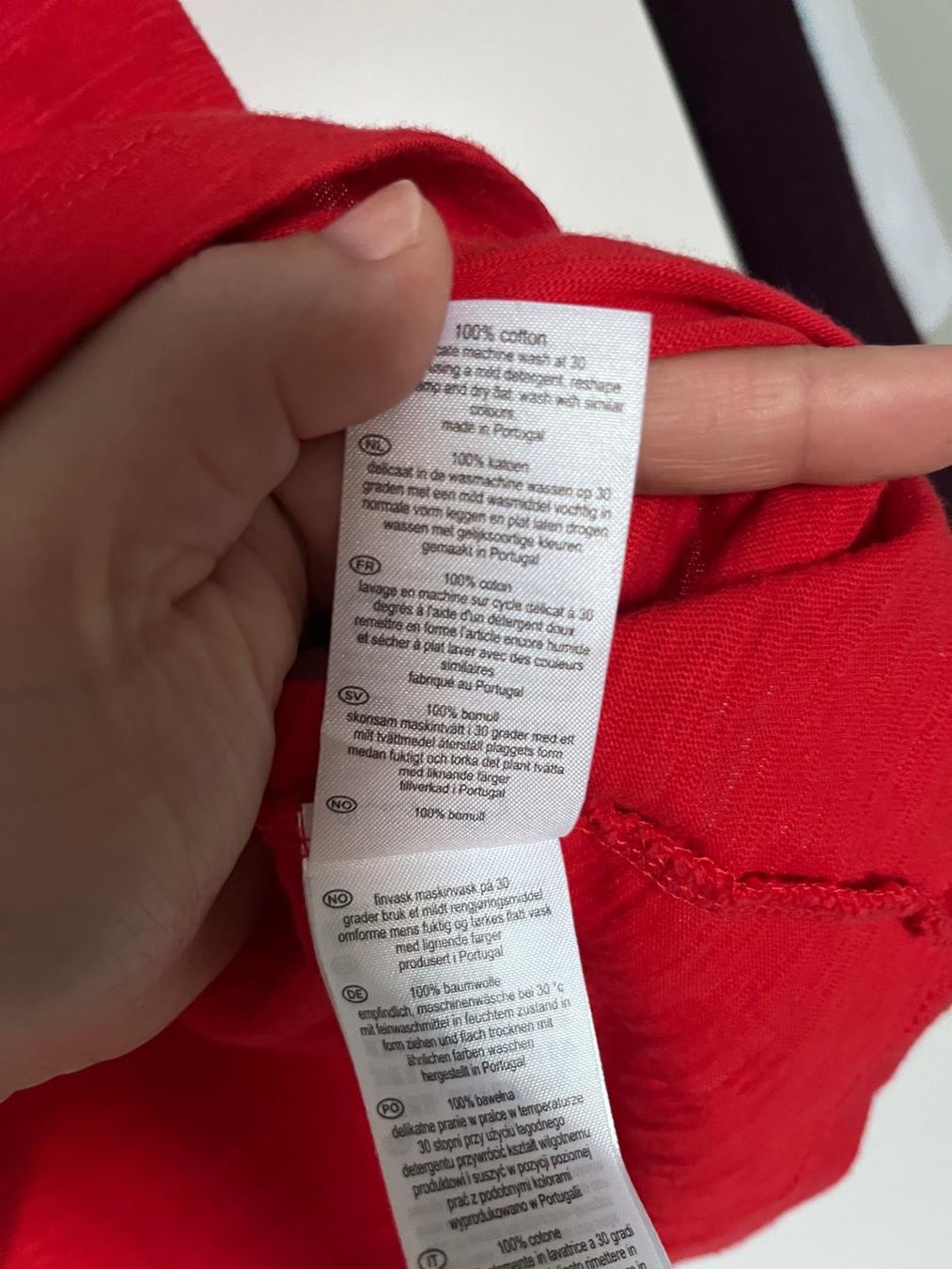 T-shirt: Phase Eight Shirt / Bluse rot, Gr. M – Usato da Basel venduto da CocoBasel 3