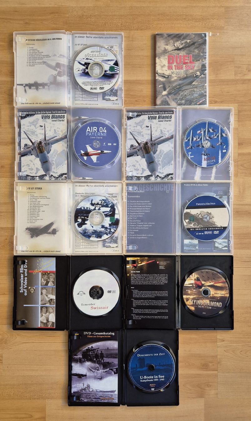 Tutti i DVDs: DVD - Sammlung Technik 9 Filme – Usato da Rieden AG venduto da Marcse95 1