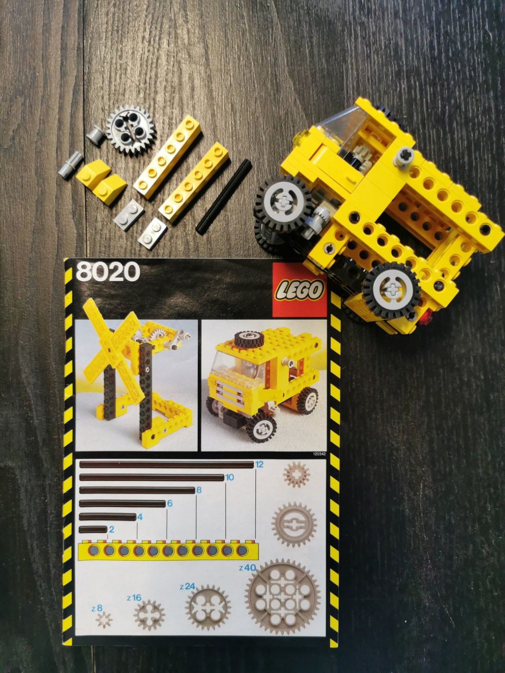 Lego Giocattoli: Lego Vintage Technic Set 8020 Auto – Usato da Ringgenberg BE venduto da jen_85