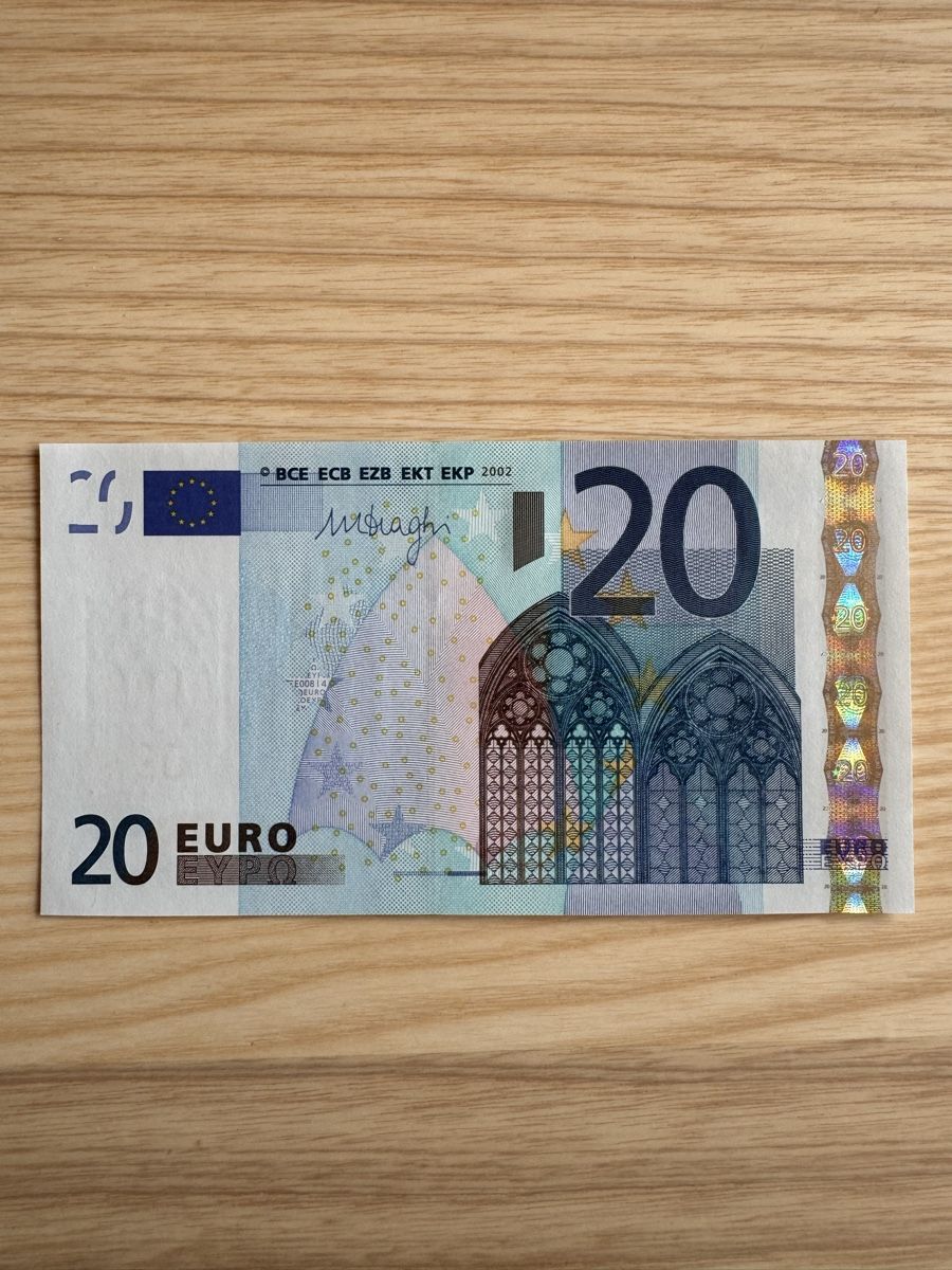 Banconote: 20 Euro Schein - einwandfrei – Nuovo (secondo la descrizione) da Unterwasser venduto da Kaiser1652