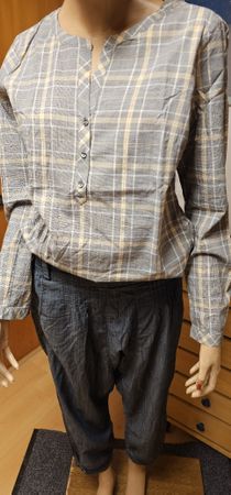Bluse kariert Tom Tailor Gr.36 und Hose Freeman T Porter 