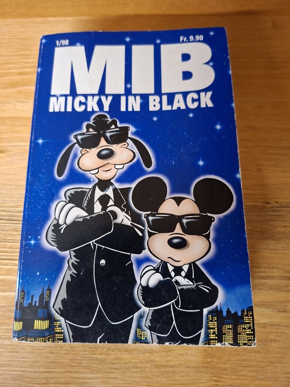 BD: MIB Micky in black 1/98 – D'occasion à Büsserach par Grenzstein