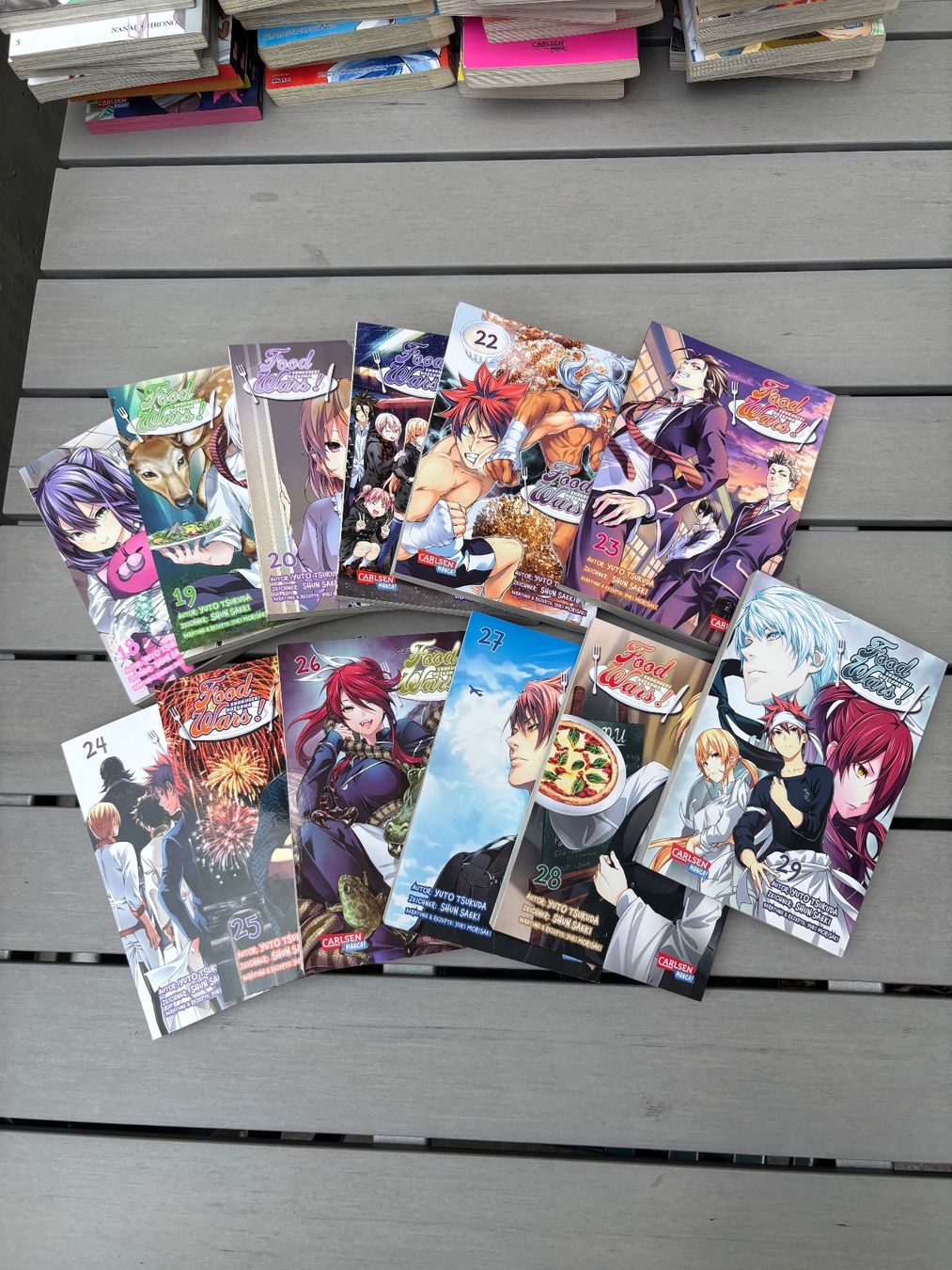 Fumetti: Foodwars Vol 18-29 – Nuovo (secondo la descrizione) da Zürich venduto da gas_xf5p