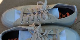 Sneaker Converse Chuck Taylor beige wenig getragen