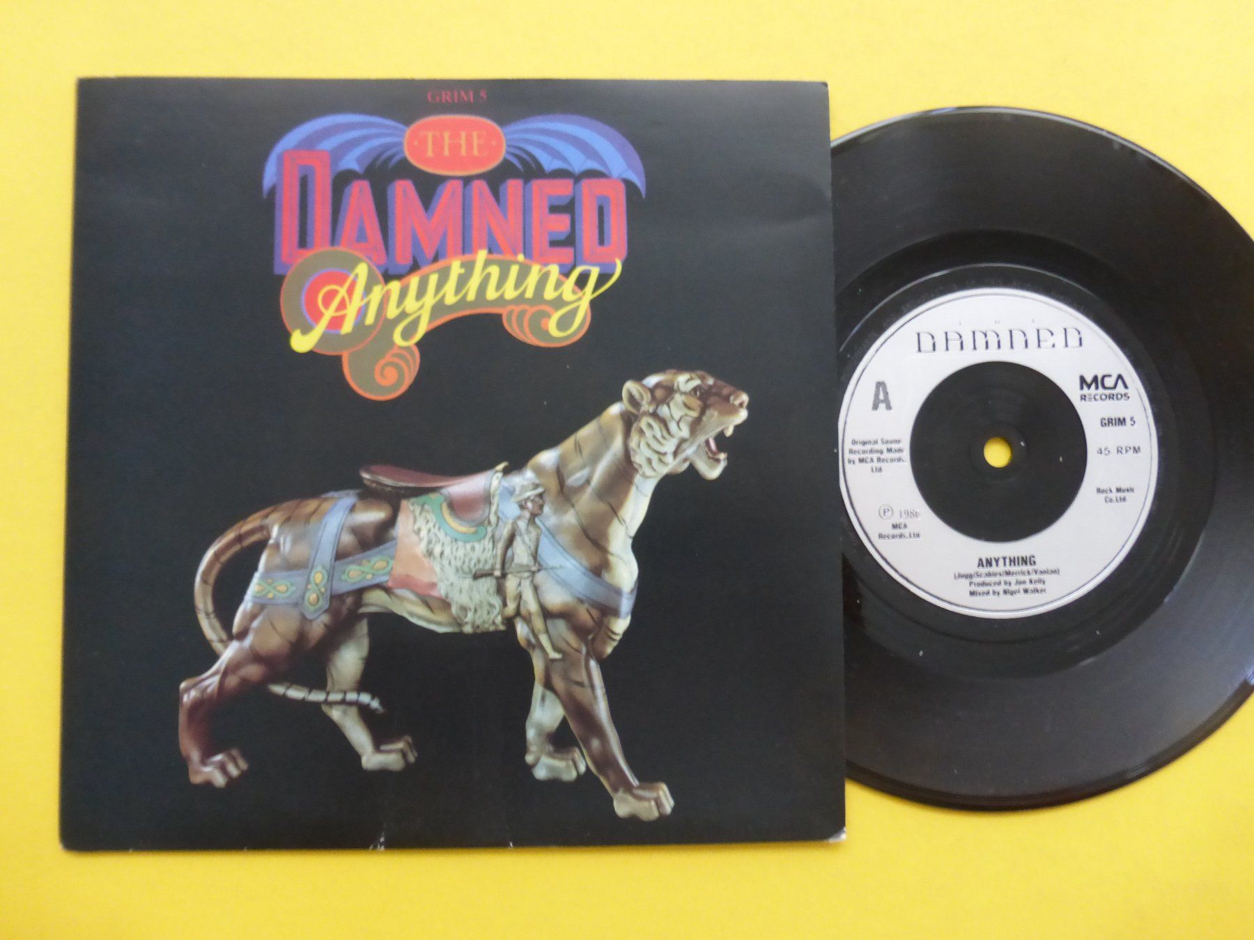 Dischi in vinile: The Damned – Anything – Usato da Zürich venduto da Swiss57