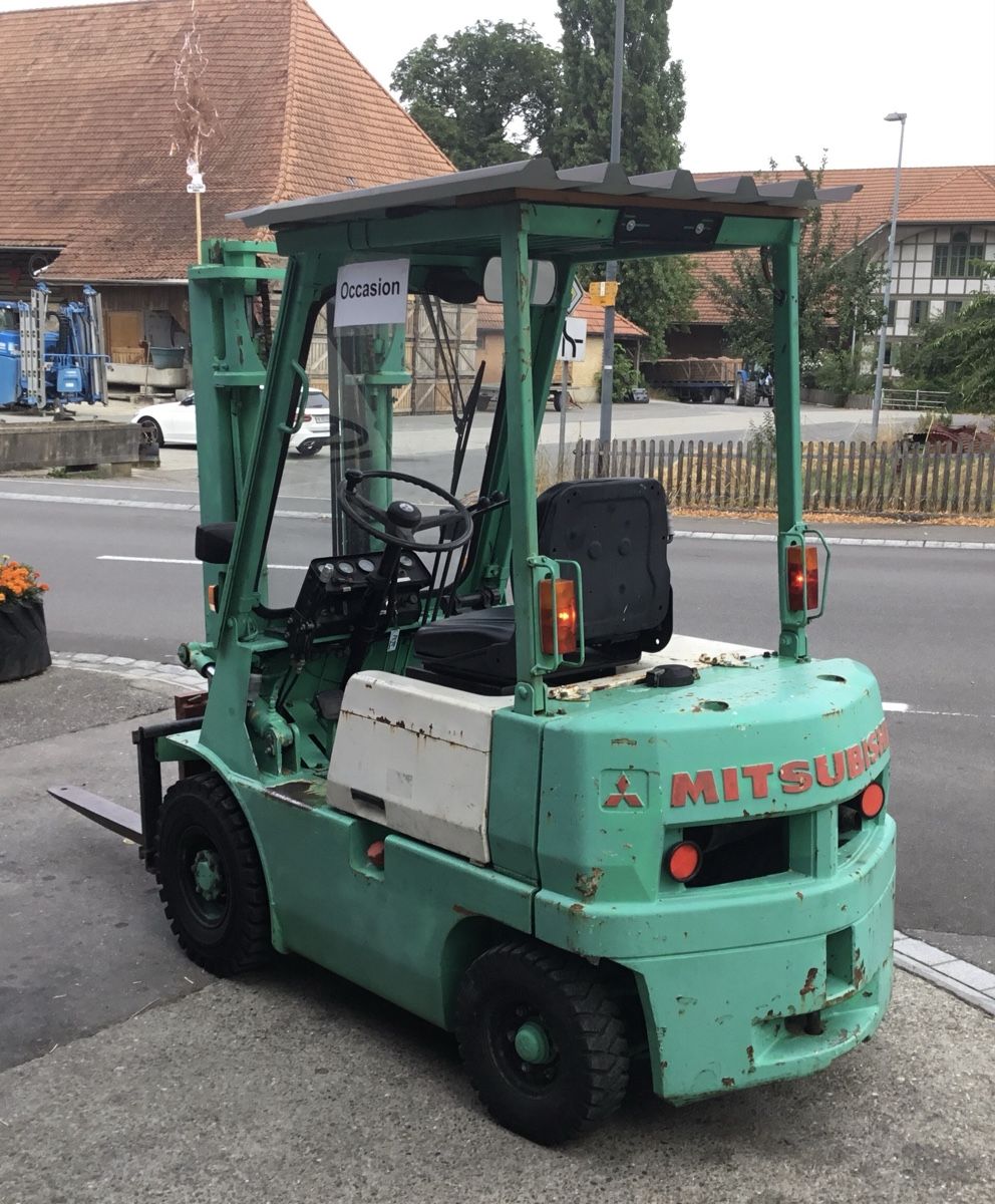 Mitsubishi Gabelstapler & Hubwagen: Gabelstapler Mitsubishi FD15 Diesel – Gebraucht aus Mülchi von BP_178 1