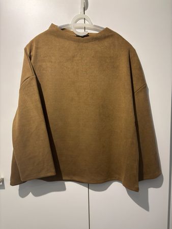 Herbst Pulli, Wildleder Optik, Gr. 40 - Top Zustand!