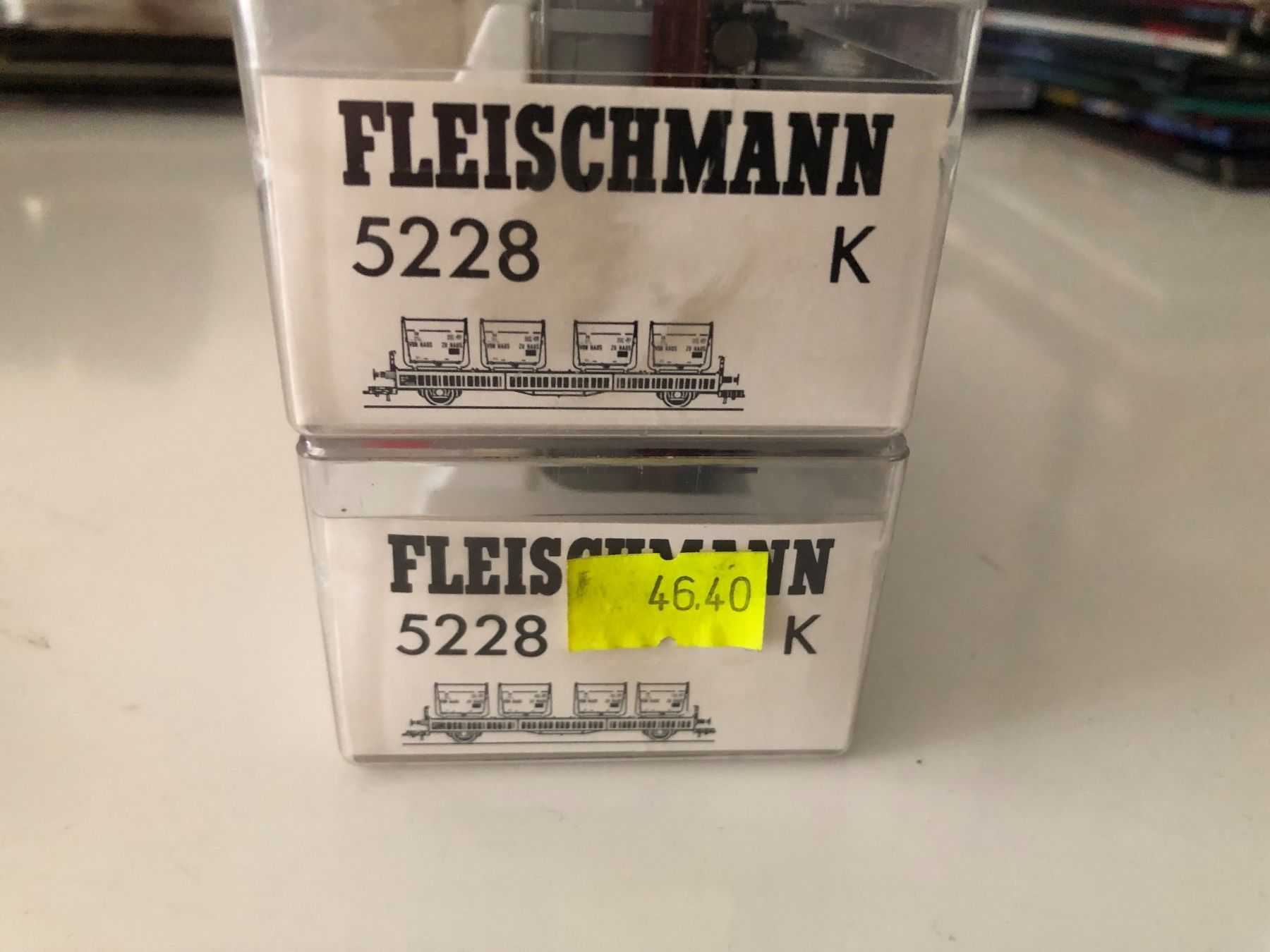 Fleischmann Modellini di ferrovie: Fleischmann 5228 2er Set NEU – Nuovo e nell'imballaggio originale da Ostermundigen venduto da Garmin03 1