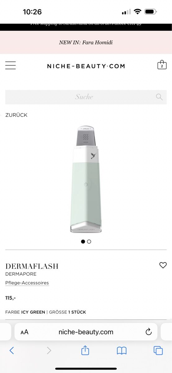 Gesichtspflege: DERMAFLASH  DERMAPORE – Gebraucht aus Winterthur von LeLe0606 4