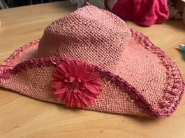Süsser rosa Sonnenhut Gr.48👧🏻