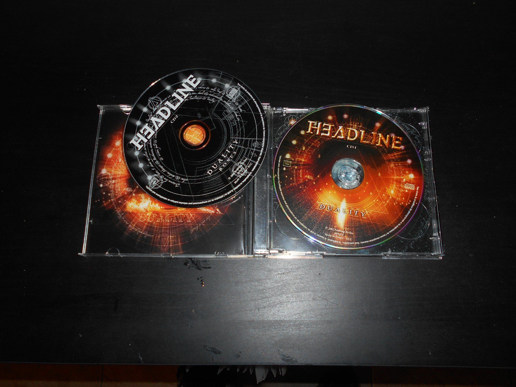 CD: Headline – Duality / 2002 – Usato da Aarberg venduto da witchhunter01 2