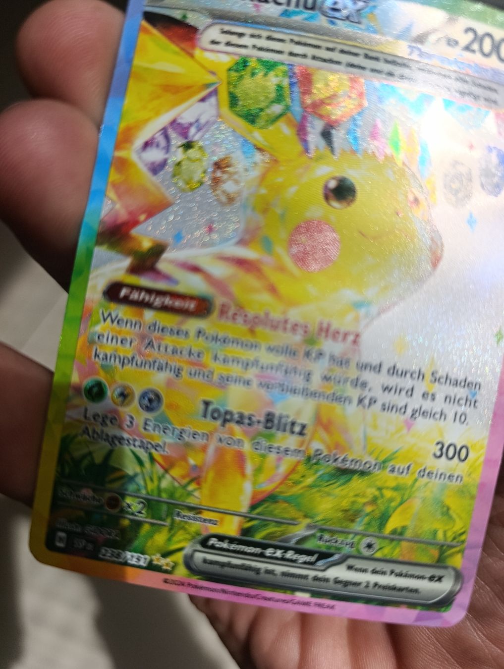 Pokémon Sammelbilder & Trading cards: Pikachu ex - SSP 238 / 191 Pokémon Tgc - DE – Neu (gemäss Beschreibung) aus Richterswil von 8ung_fertig 2