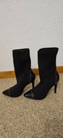 Schwarze Damen Stiefel Gr. 37