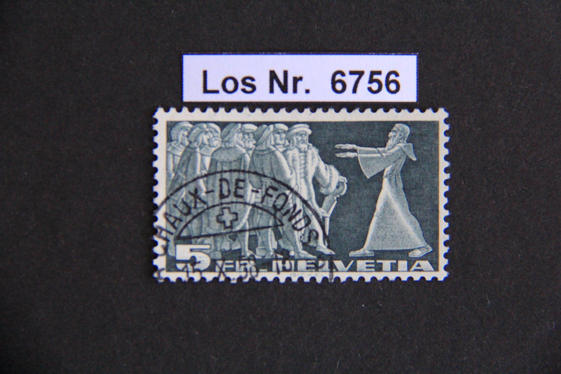 Tutti i francobolli: CH 1955 Ortsstempel mit Datum                       Los 6756 – Usato da Volken venduto da jukon65