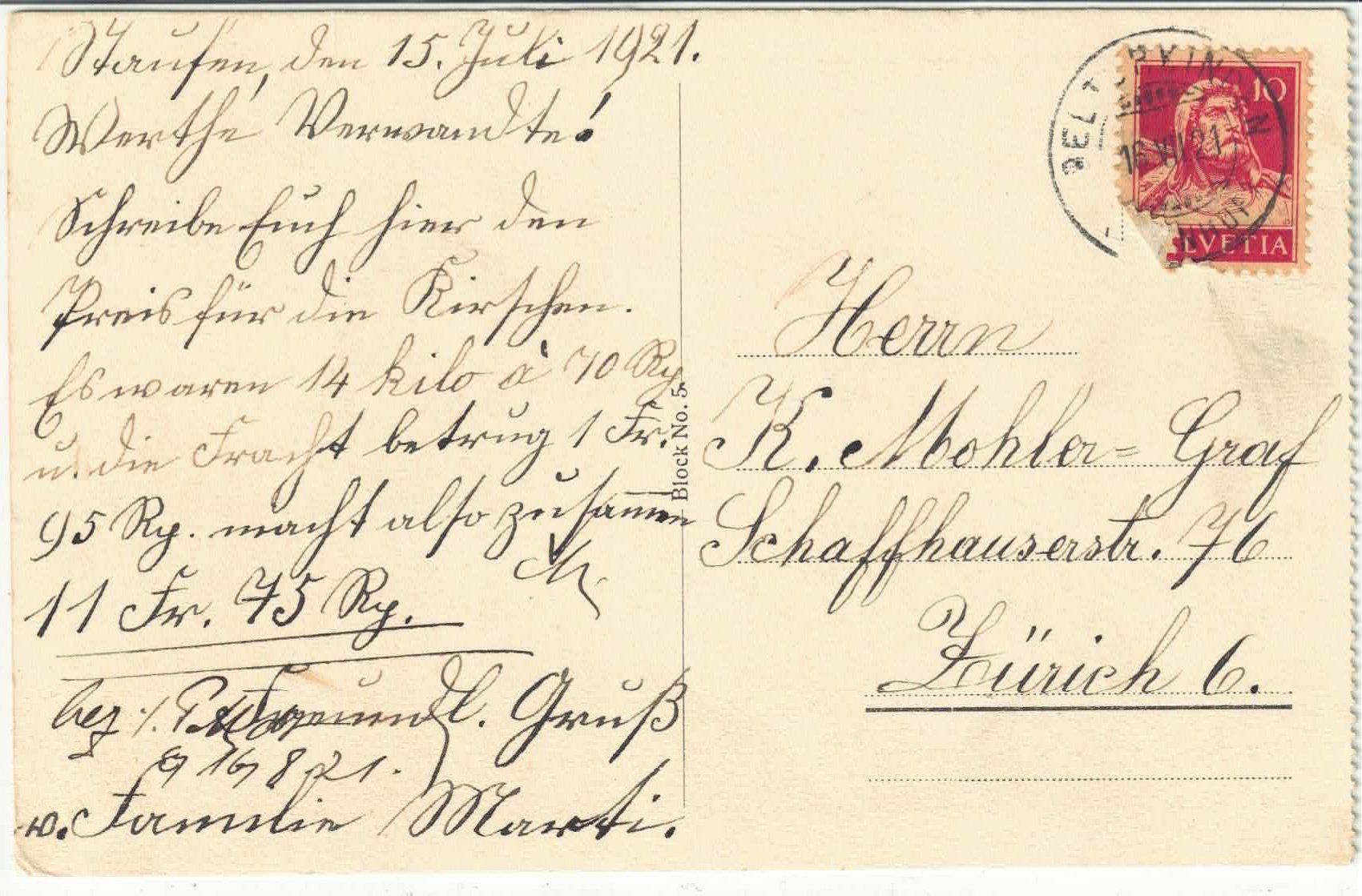Cartoline postali: Beim "Zabig" - Landarbeiter – Usato da Ettingen venduto da Kartenplanet 1