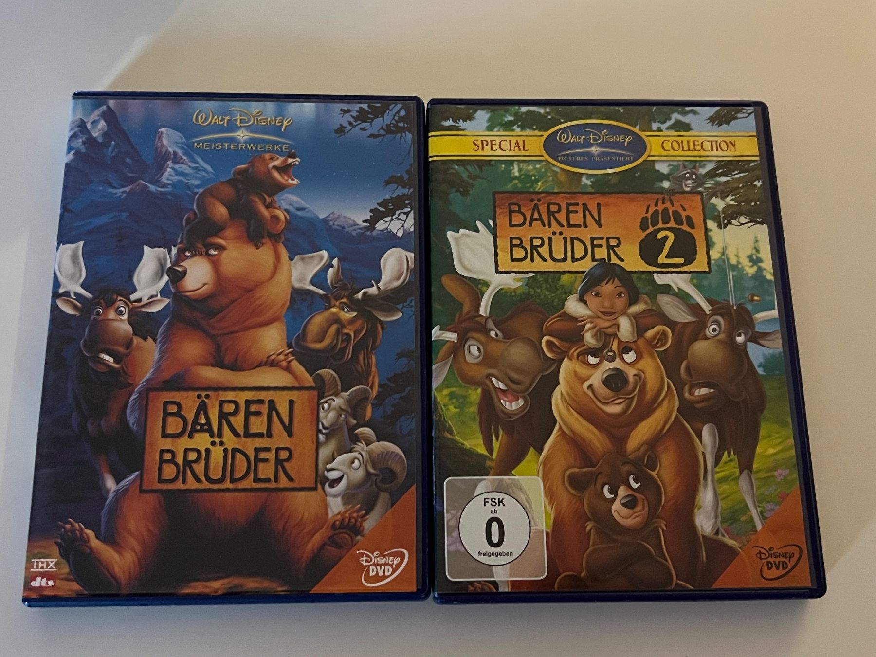 Tutti i DVDs: Disney BärenBrüder 1+2 DVD Set – Usato da Altstätten SG venduto da sheamus 2