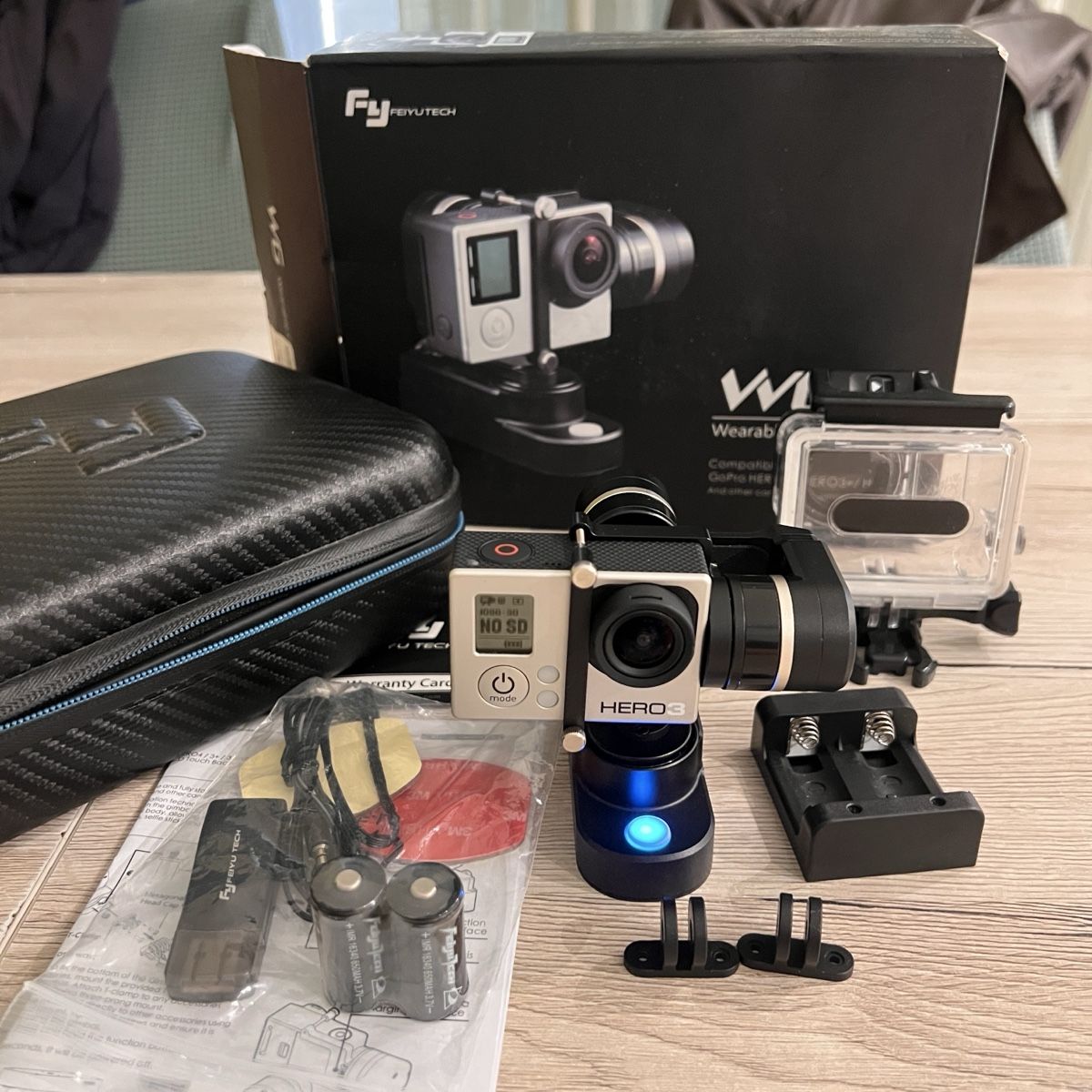 Gopro Action Cam: GoPro HERO3 Silver Edition mit Feiyu Tech Gimbal – Usato da Unterkulm venduto da Sita013