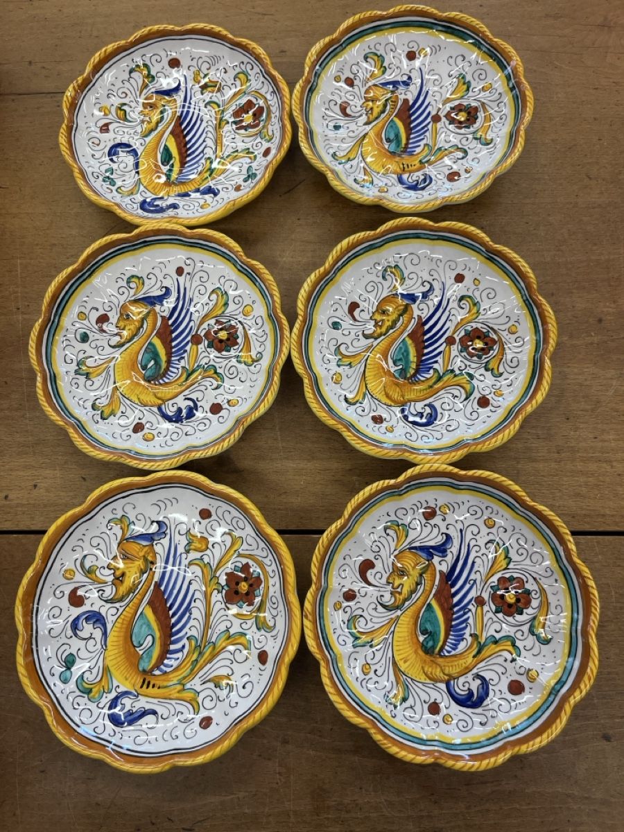 Assiettes: Keramik Teller Set Augusta Deruta – D'occasion à Willisau par AnNis_B.