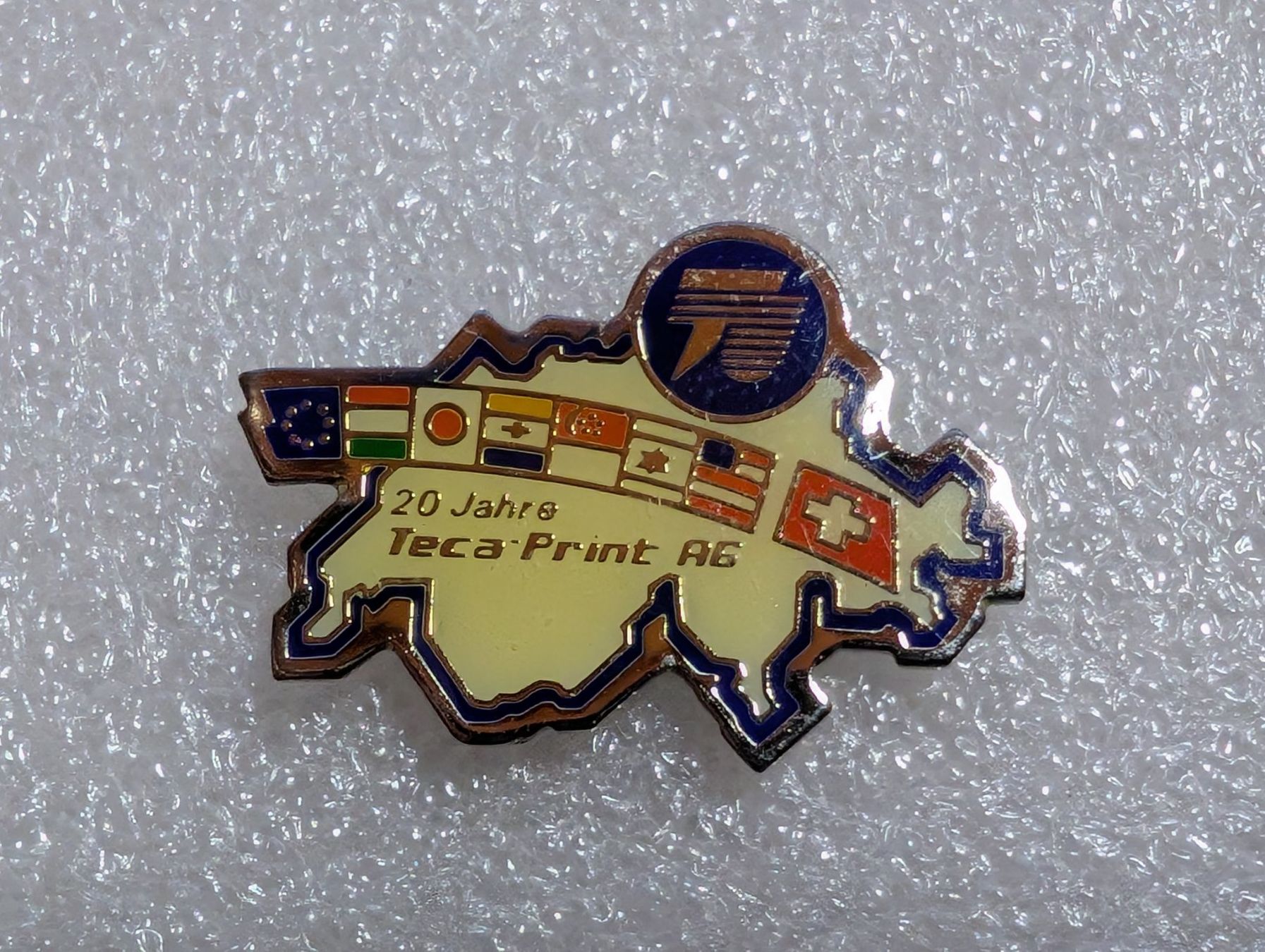 Plaquettes & Badges: Ansteckpin 247: Teca Print AG – D'occasion à Oppligen par Pin-Fall-Shop