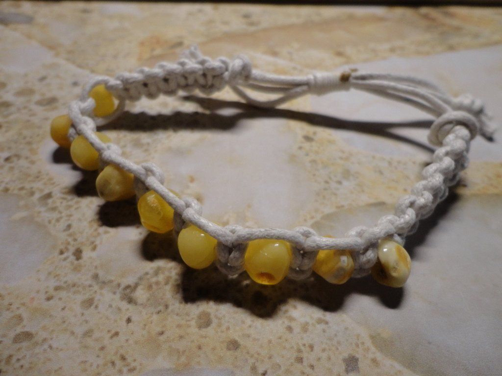 Bracciali & Braccialetti: Armband - Bernstein /Ambre/Amber echt – Nuovo (secondo la descrizione) da Biberist venduto da tl-schmuck 1