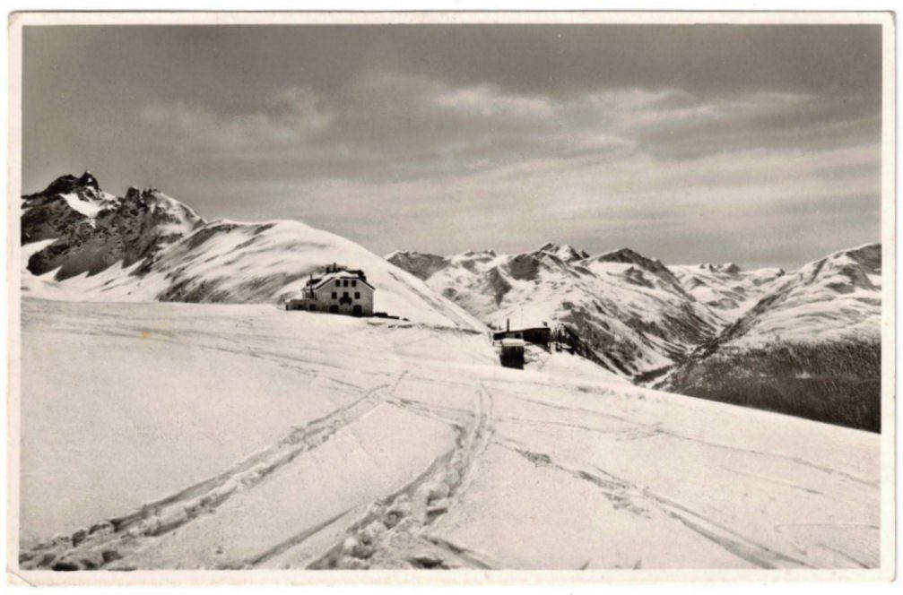 Cartoline postali: St. Moritz - Standseilbahn Muottas Muragl Bergstation – Usato da Binningen venduto da Mountainrider