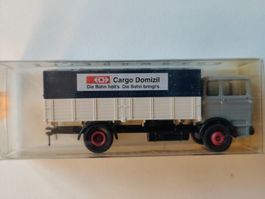 Mercedes-Benz 1418 "Cargo Domizil" von, Brekina 1/87