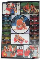 Plakat Kalender Coca Cola 1982