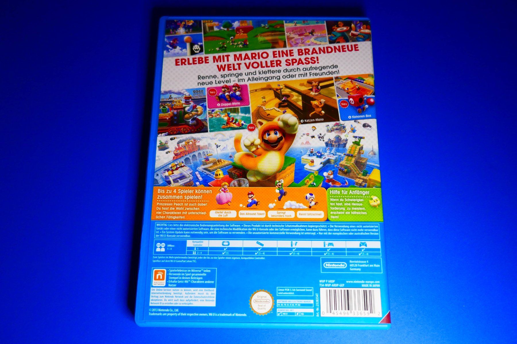 Nintendo Giochi: Super Mario 3D World - Nintendo Wii U – Usato da Vuarrens venduto da Espace-Retro 2