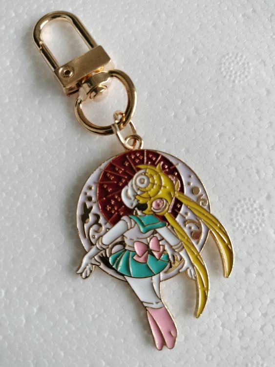 ABYSTYLE Sailor Moon 3D Schlüsselanhänger – Sammlerfigur Mond, Aus Metall